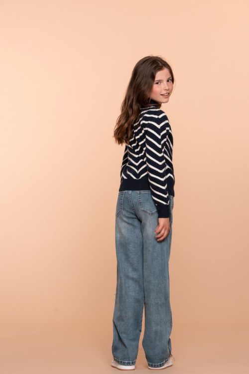 Geisha Kids Jeans piping (51519K-10/000811 - stonewash denim) - WeekendMode