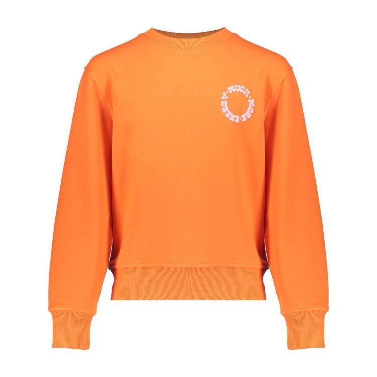 Geisha Kids Sweater circle backprint (62147K-41/000220 - coral) - WeekendMode