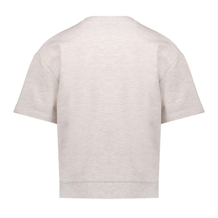 Geisha Kids Sweater toweling ooh la la (62064K-24/000715 - beige melange/black) - WeekendMode