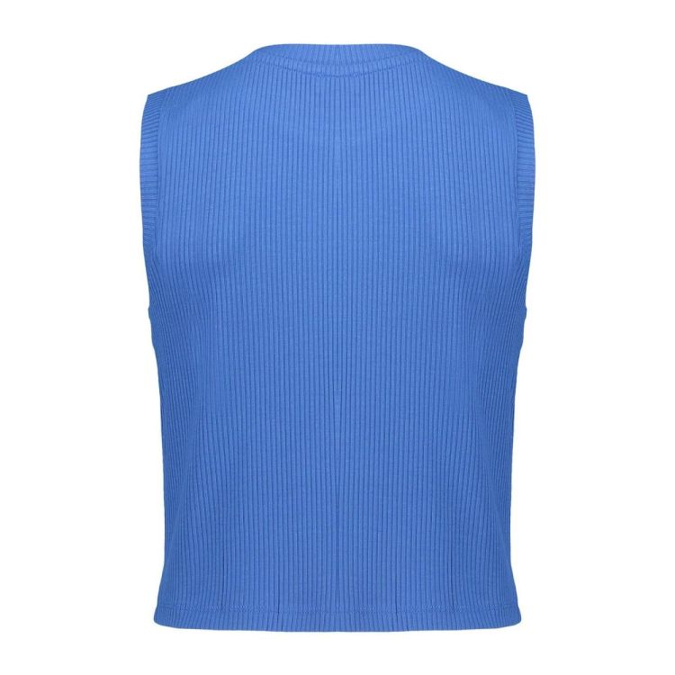 Geisha Kids Top rib cropped sleeveless (42108K-41/000625 - blue) - WeekendMode