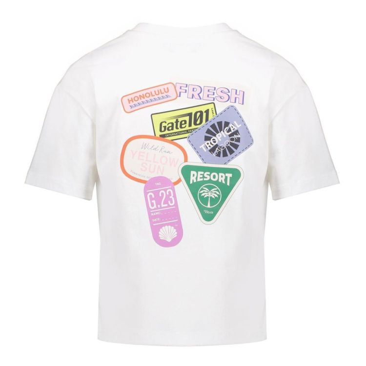 Geisha Kids T-shirt patches (62066K-24/000010 - off white) - WeekendMode