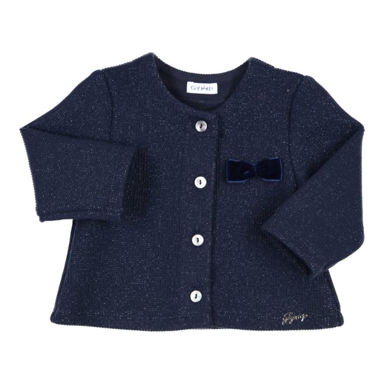 Gymp Cardigan Centia (350-5739-10/Navy/) - WeekendMode