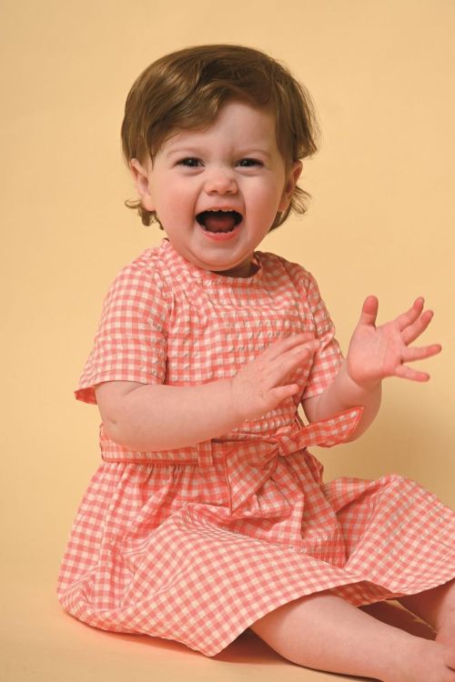 Gymp Dress Andra (470-6297-10/Raspberry - Wit/) - WeekendMode