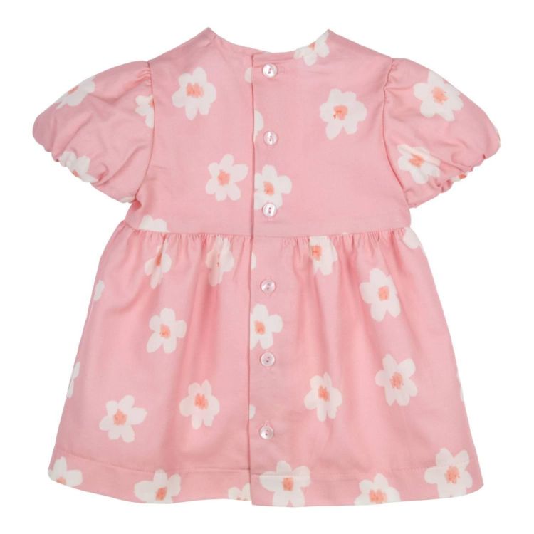 Gymp Dress Sally (470-6239-10/Roze - Ecru/) - WeekendMode