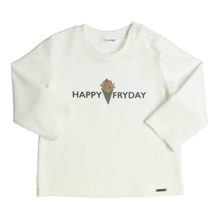 Gymp Longsleeve Aerodoux (352-5641-20/Off White - Green/) - WeekendMode