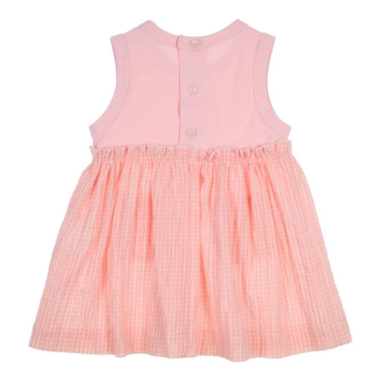 Gymp Pinafore Beau (471-6156-10/Roze - Ecru/) - WeekendMode