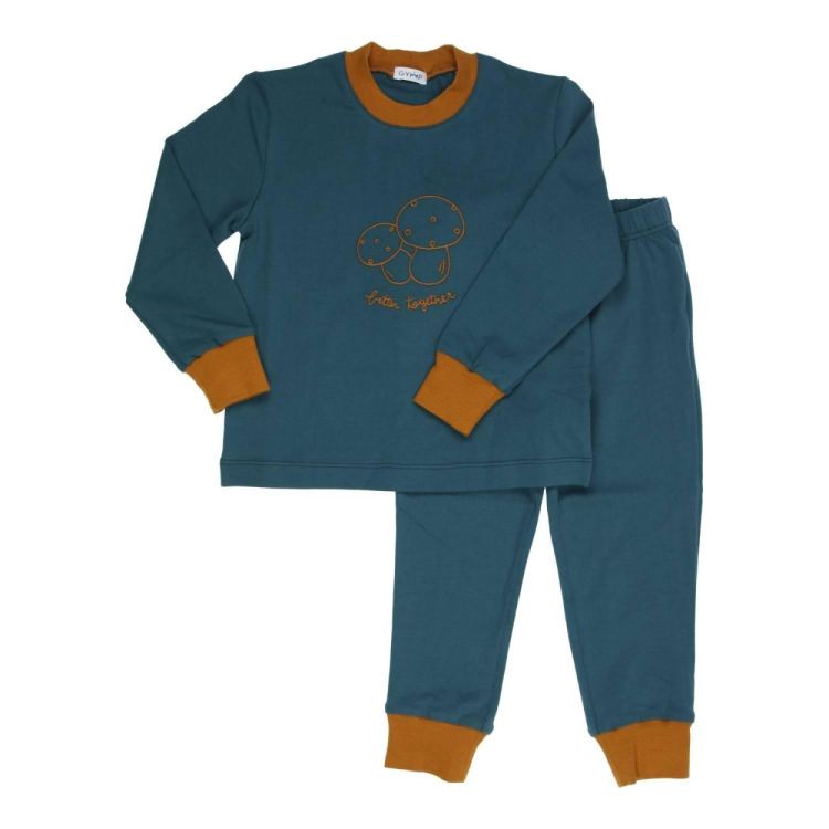Gymp Pyjama Aerodoux Better Together (P-30-4951-10/Petrol) - WeekendMode