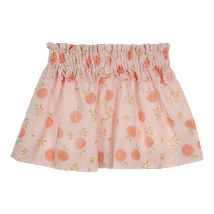 Gymp Skirt Pepita (430-6206-10/Roze - Oranje) - WeekendMode