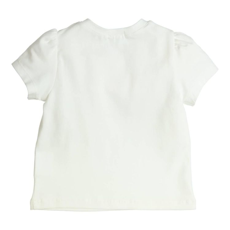 Gymp T-shirt Aerobic (353-4356-10/Off White - Orange) - WeekendMode