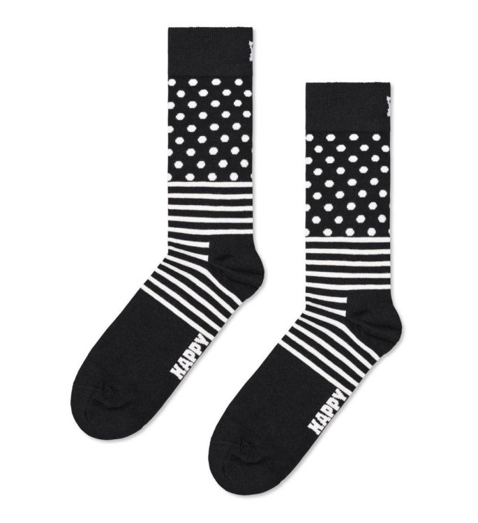 Happy Socks Classic Black & White 4-pack (XCBW09-9150) - WeekendMode