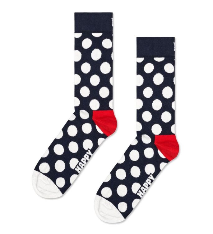 Happy Socks Classic navy socks gift 4-pack (XBDO09-6002) - WeekendMode