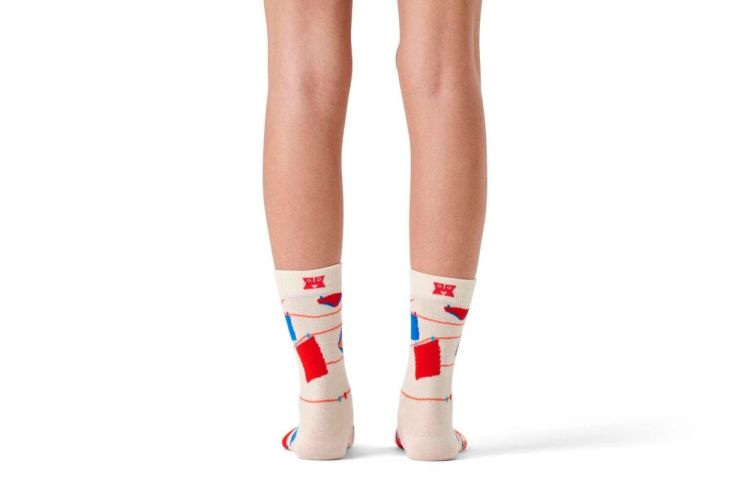 Happy Socks Clothesline Sock (P004488/1000) - WeekendMode