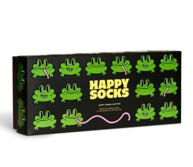 Happy Socks Happy Animals Socks GIFT SET (P000321 4-PACK) - WeekendMode