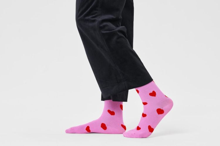Happy Socks Heart Sock (P000068) - WeekendMode