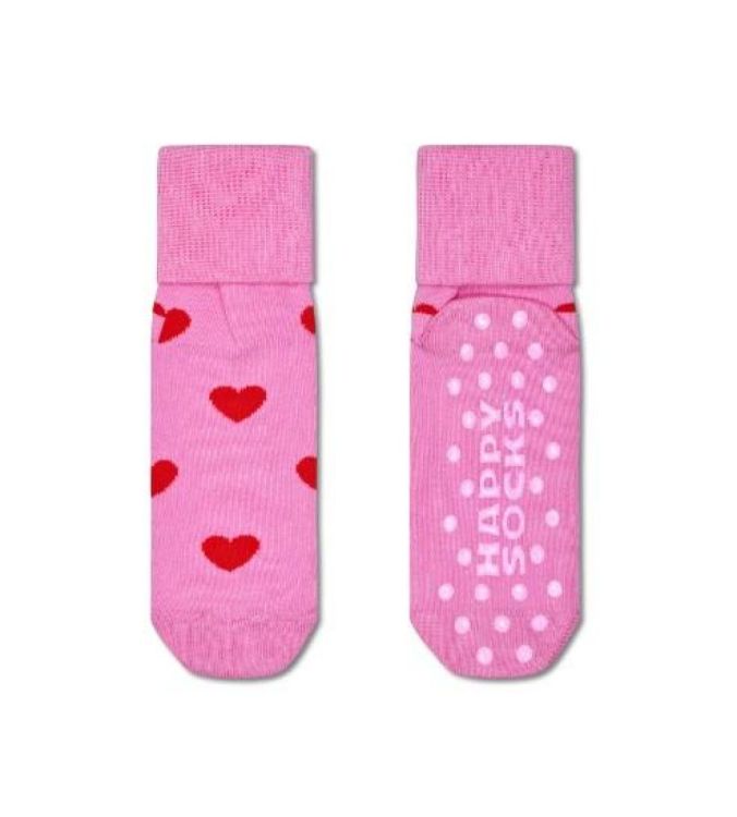 Happy Socks Kids Antislip Heart&Big Dot Socks (P000110 2-PACK) - WeekendMode