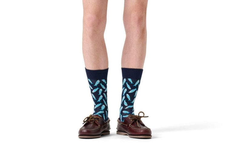 Happy Socks Sardine Sock (P004485/6500) - WeekendMode