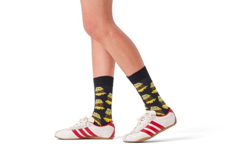 Happy Socks Smelly Burger Sock (P004495/9000) - WeekendMode