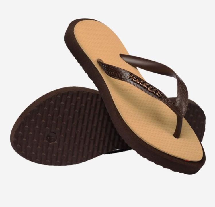 Havaianas Hav. Top Point Fusion (4150172.1859 dark brown/golden) - WeekendMode