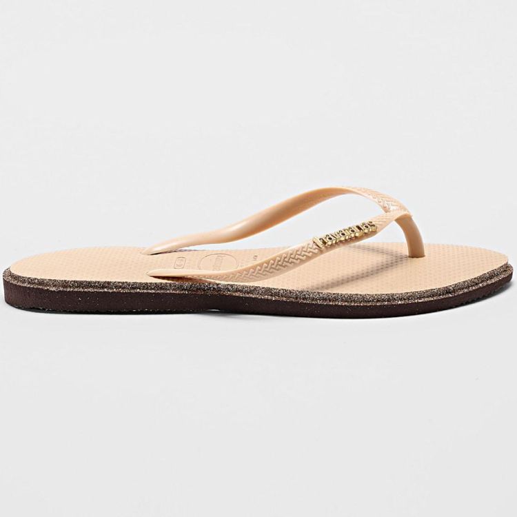 Havaianas Hav. Top Point Glitter (4150157.1859 dark brown/golden) - WeekendMode