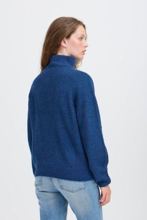 ICHI Long sleeve (20121996/Navy Peony) - WeekendMode