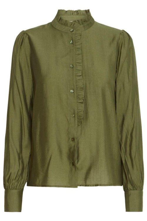 ICHI Long sleeve (20121887/Rifle Green) - WeekendMode