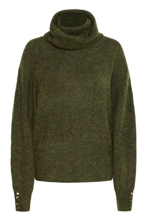ICHI Long sleeve (20121996/Rifle Green) - WeekendMode