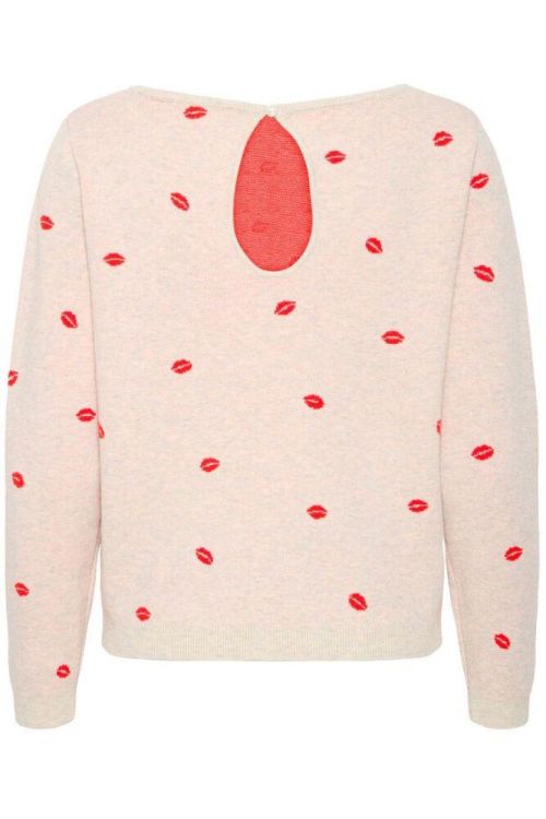 ICHI Long sleeve (20124285/Oatmeal Melange) - WeekendMode