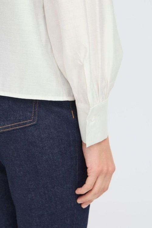 ICHI Long sleeve (20121887/Cloud Dancer) - WeekendMode