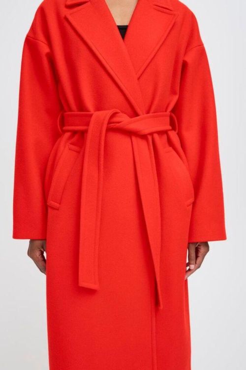 ICHI Outerwear (20123144/Fiery Red) - WeekendMode