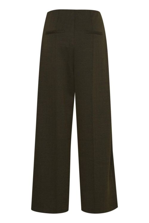 ICHI Pants Casual (20121602/Black/Lizard Herringbone) - WeekendMode