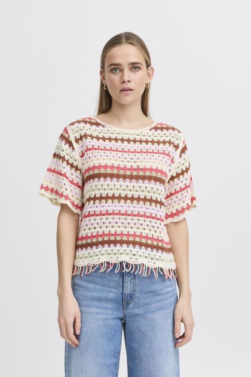 ICHI Short sleeve (20122941/Multi color) - WeekendMode