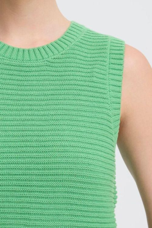 ICHI Sleeveless (20125352/Greenbriar) - WeekendMode