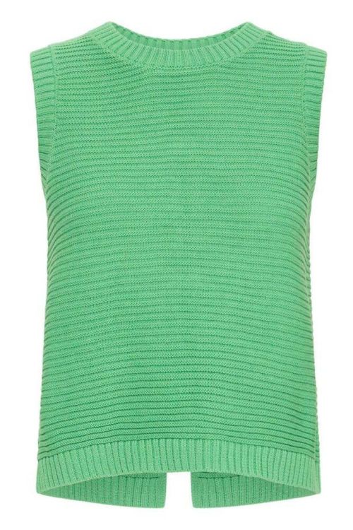 ICHI Sleeveless (20125352/Greenbriar) - WeekendMode