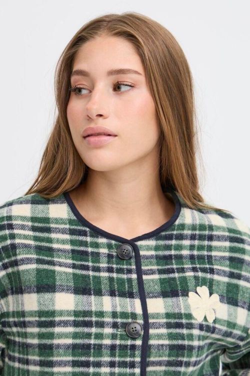 ICHI Transeasonal jackets (20124430/PINENEEDLE CHECK) - WeekendMode