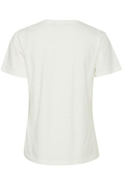 ICHI T-shirt s/s (20120765/White) - WeekendMode