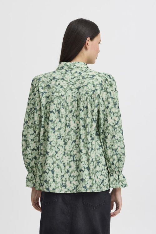 ICHI Woven Shirt l/s (20121467/Ming Flower aop) - WeekendMode