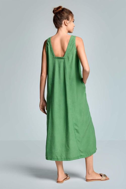 Iconique Bright Col - Casey Sleeveless Maxi Dress (IC26-059-GREEN) - WeekendMode