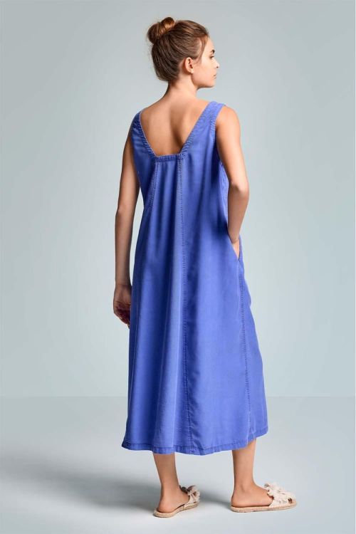 Iconique Bright Col - Casey Sleeveless Maxi (IC26-059-INIGO) - WeekendMode