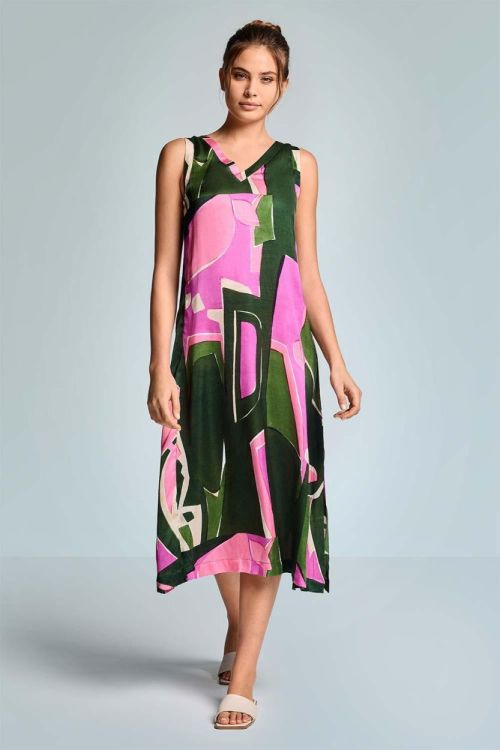 Iconique Casey Sleeveless Maxi (IC26-100-MLT) - WeekendMode