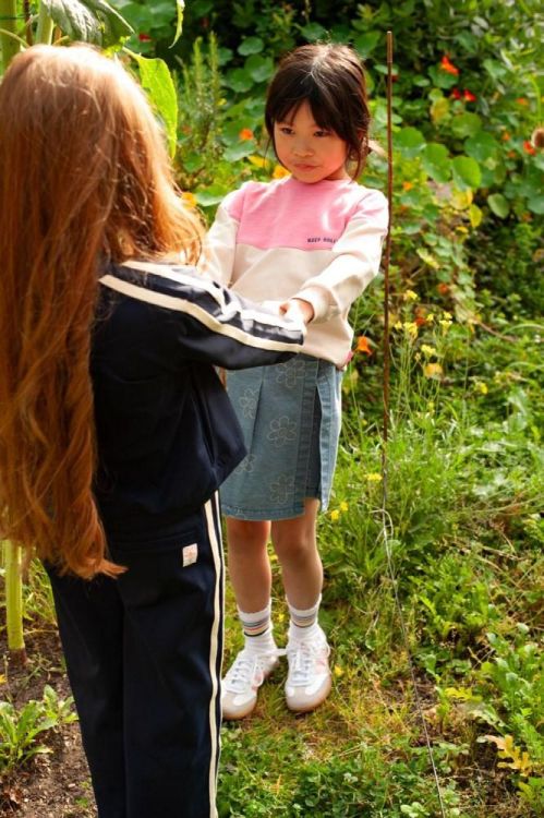 Jubel Denim skort - Rolling into Spring (90600316/L.blauw denim) - WeekendMode