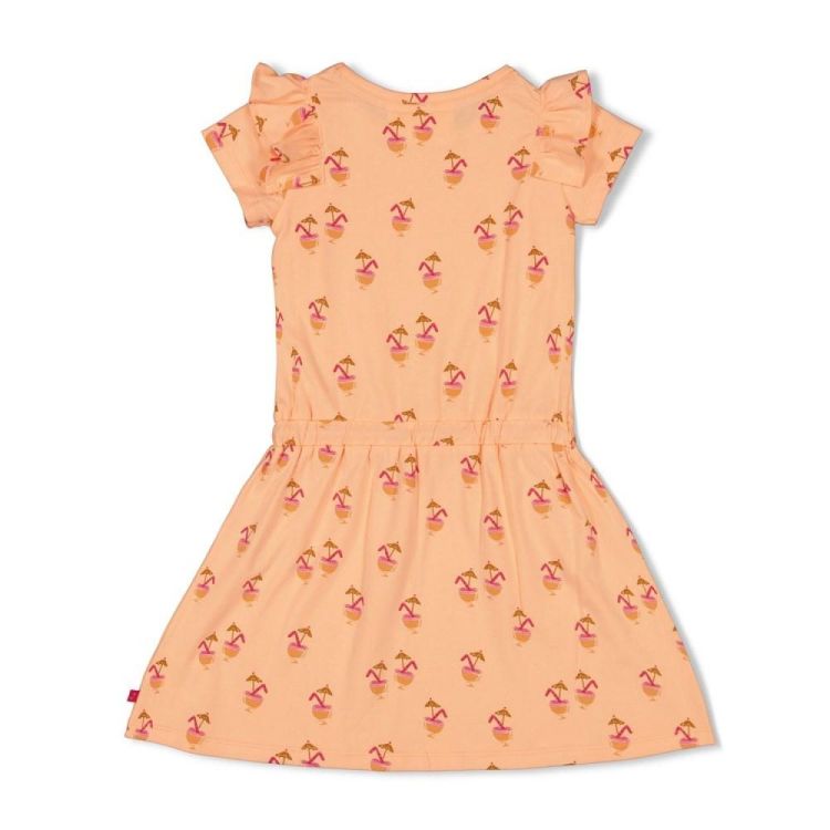 Jubel Jurk AOP - Samba Shake (91400399/Neon Oranje) - WeekendMode