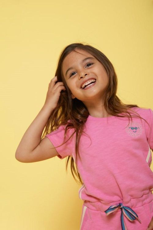 Jubel Jurk - Rolling into Spring (91400421/Roze) - WeekendMode