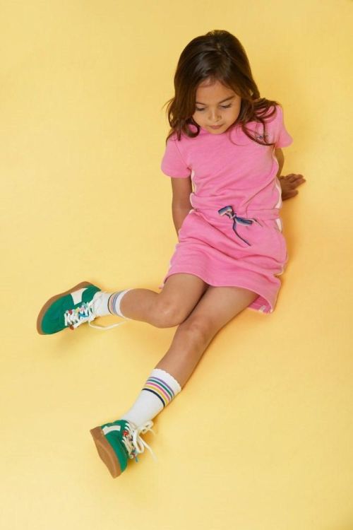 Jubel Jurk - Rolling into Spring (91400421/Roze) - WeekendMode