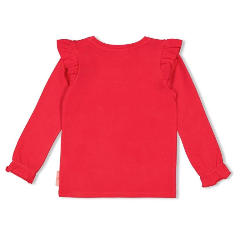 Jubel Longsleeve - Queen Of Hearts (91600436/Rood) - WeekendMode