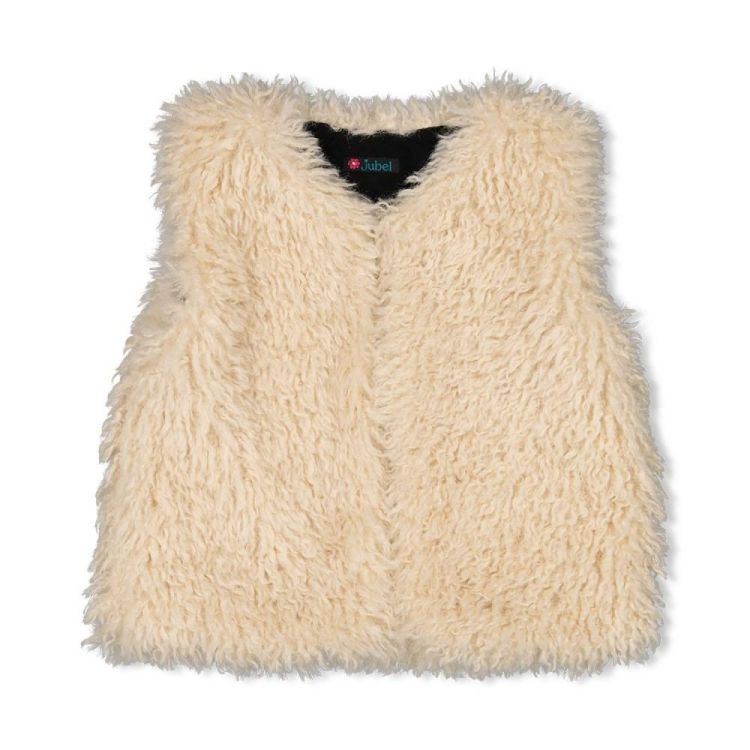 Jubel Omkeerbaar gilet suède look teddy - Girl (91200015/Antraciet) - WeekendMode