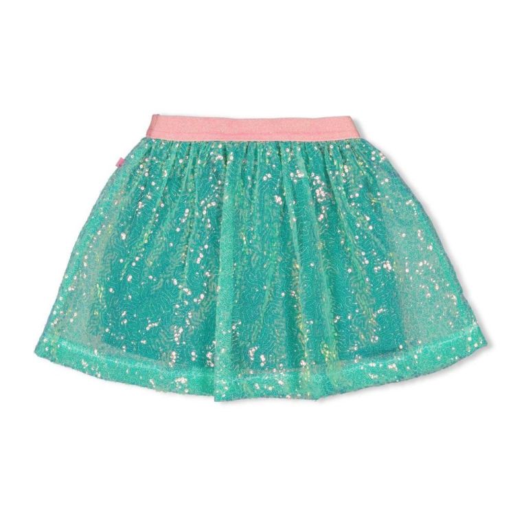 Jubel Pailetten rok - Rolling into Spring (90600317/Groen) - WeekendMode
