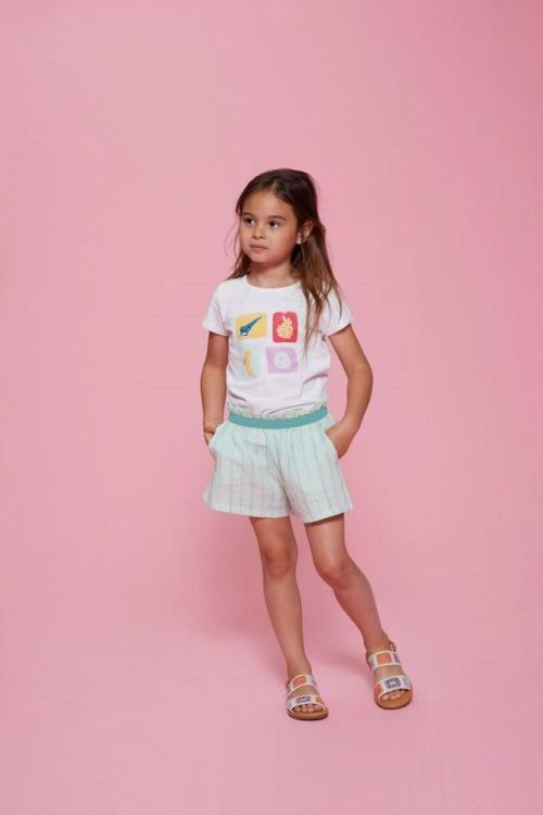 Jubel Short mousseline - Lazy Lagoon (92100146/Mint) - WeekendMode