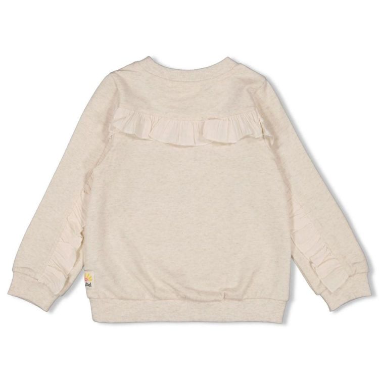 Jubel Sweater - Salsa Sunset (91600464/Offwhite melange) - WeekendMode