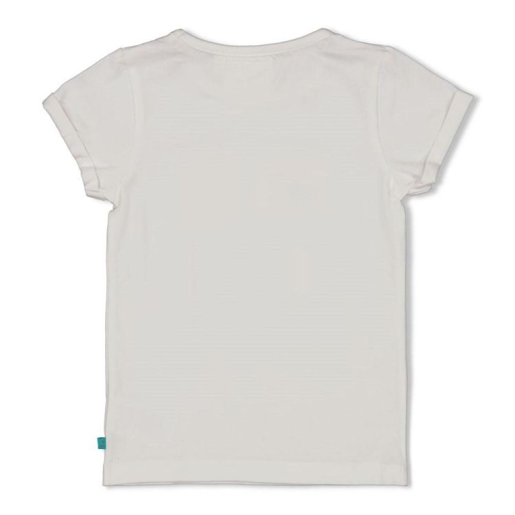 Jubel T-shirt - Lazy Lagoon (91700446/Wit) - WeekendMode