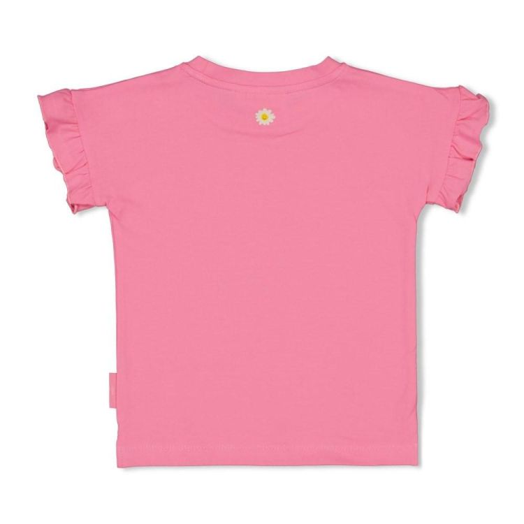 Jubel T-shirt - Rolling into Spring (91700429/Roze) - WeekendMode